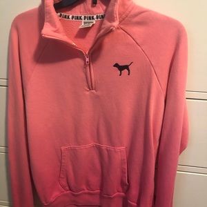 Pink Quarter Zip